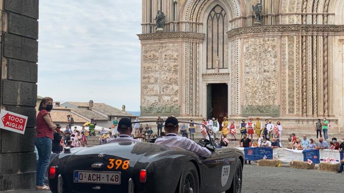 39 1000 Miglia ad Orvieto clima di festa, entusiasmo e grande spettacolo
